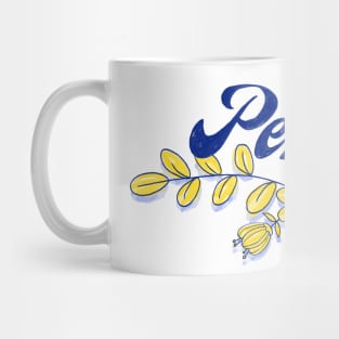 Down right perfect world Down syndrome day Mug